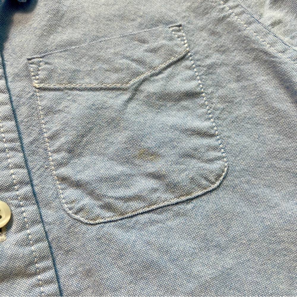 The Children’s Place Short Sleeve Button Down Oxford Shirt for Toddler Boy - Picture 5 of 7